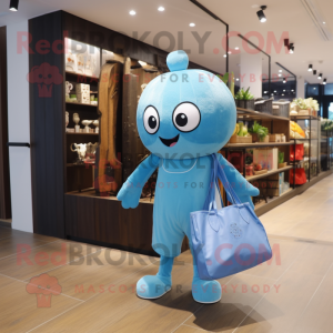 Sky Blue Dim Sum mascotte...