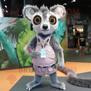  Lemur mascotte kostuum...