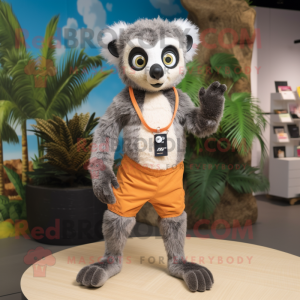  Lemur mascotte kostuum...