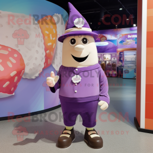 Purple Ice Cream mascotte...