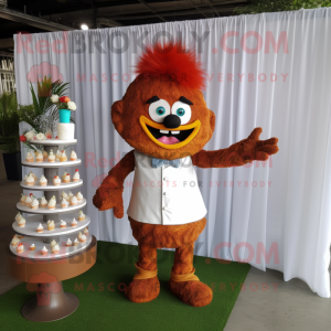 Rust Bröllopstårta maskot...