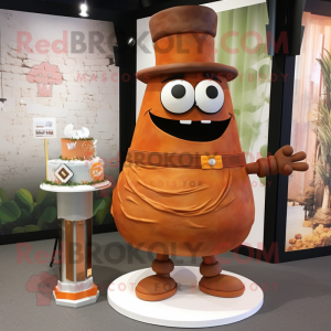 Rust bruidstaart mascotte...