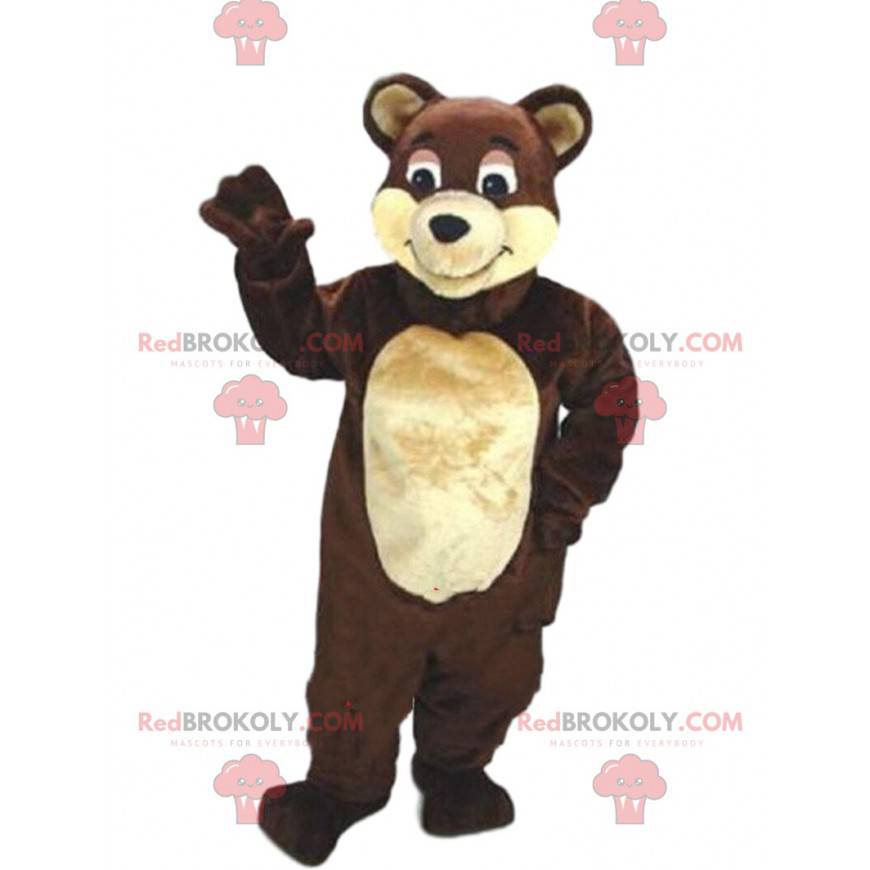 Mascotte orso bruno, costume da orsacchiotto - Redbrokoly.com Mascotte orso bruno, costume da orsacchiotto - Redbrokoly.com