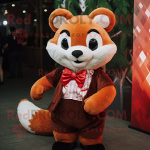 Rust Red Panda mascotte...