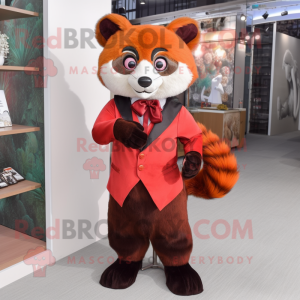 Rust Red Panda mascotte...