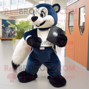 Navy Skunk mascotte kostuum...