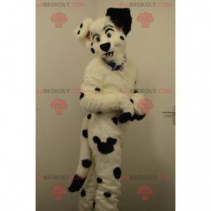 Black and white dog dalmatian mascot - Redbrokoly.com