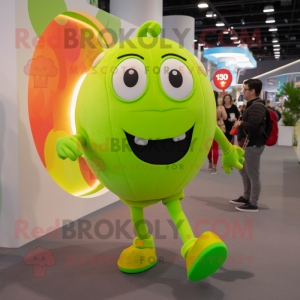 Lime Green Pendant mascotte...