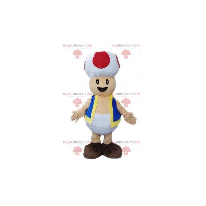 Mascot Toad, cogumelo do videogame Mario, Super Mario -