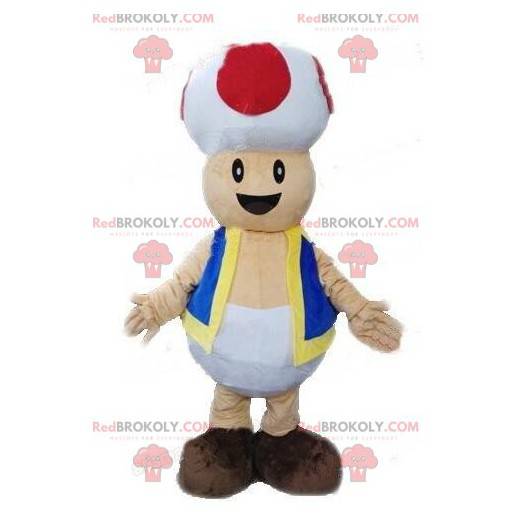 Mascot Toad, cogumelo do videogame Mario, Super Mario -