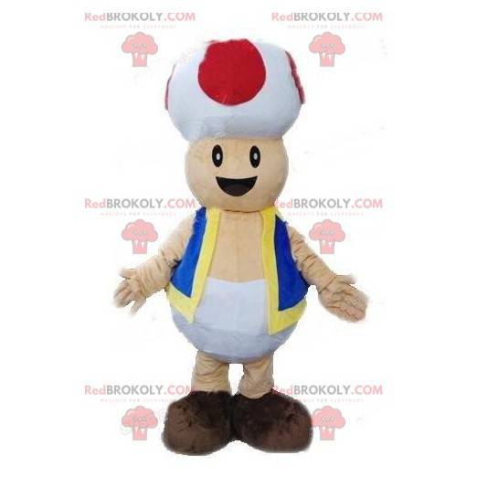 Mascot Toad, paddenstoel uit de videogame Mario, Super Mario -