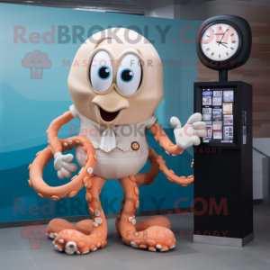 Hellbrauner Oktopus...