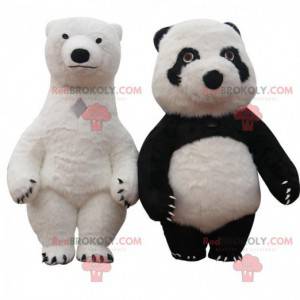 Mascotte orso gonfiabile, costumi giganteschi orsacchiotto -