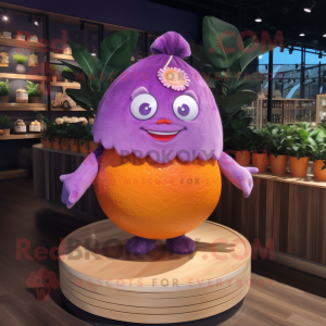 Purple Grapefruit mascotte...