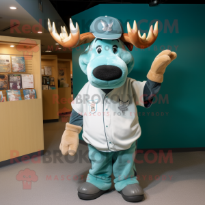 Postava maskota Teal Moose...