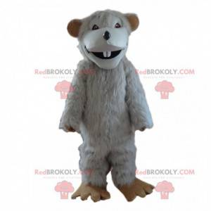 Mascota del ratón gris, disfraz de roedor, mascota de rata -