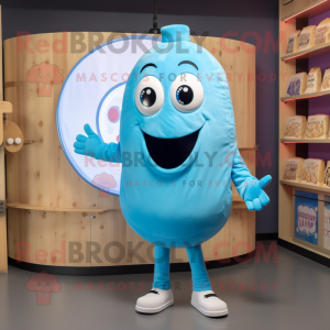 Himmelblå Bagels maskot...