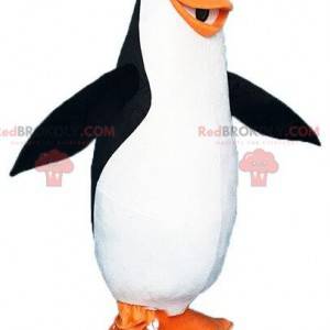 Penguin mascot from the film The penguins of Madagascar -