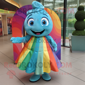 Türkisfarbener Regenbogen...