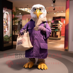 Lilla Bald Eagle maskot...