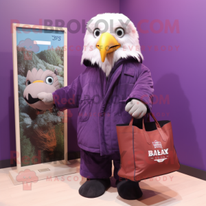 Lilla Bald Eagle maskot...