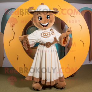 Tan Horseshoe maskot...