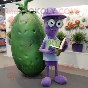 Lavendel Zucchini maskot...