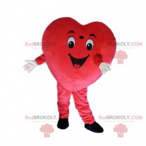 Jättehjärtadräkt, rött hjärtdräkt, stort hjärta - Redbrokoly.com