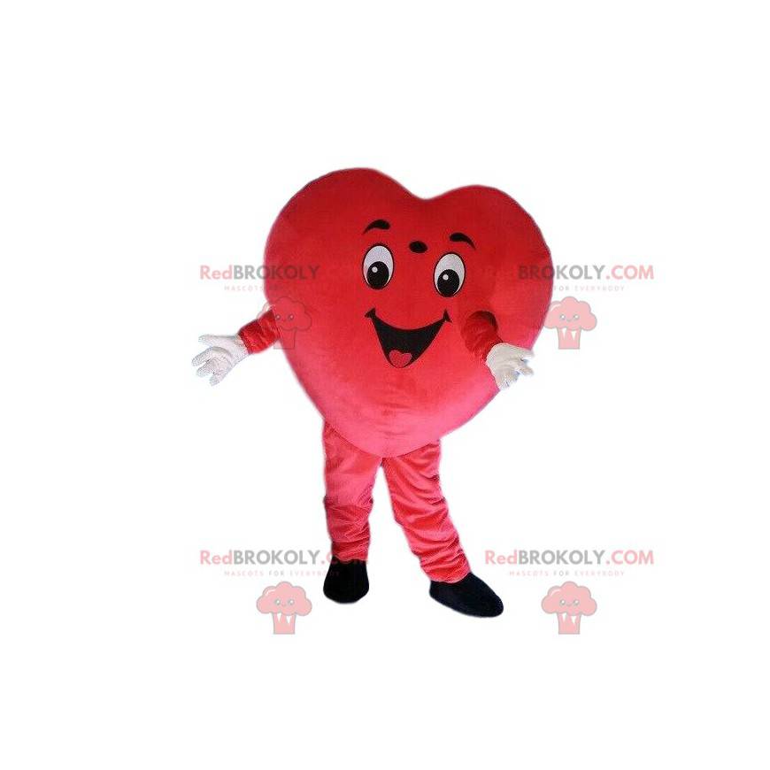 Costume da cuore gigante, costume da cuore rosso, cuore grande