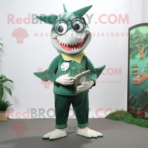 Forest Green Shark mascotte...