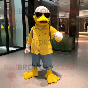 Yellow Goose maskot...