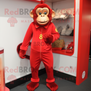 Postava maskota Red Monkey...