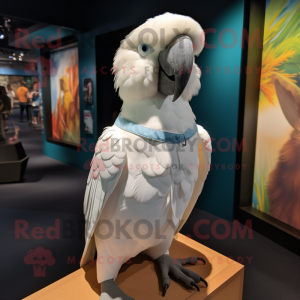 White Macaw mascotte...