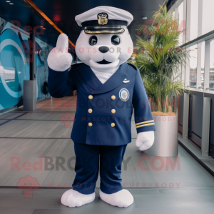 Navy Pho mascotte kostuum...