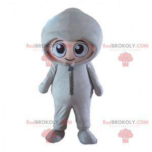 Boy mascot in jumpsuit, astronaut costume - Redbrokoly.com