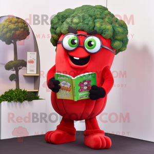 Rode Broccoli mascotte...
