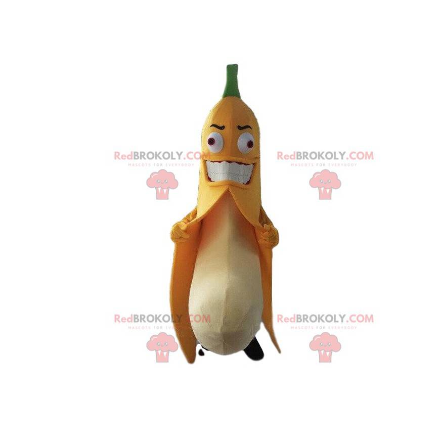 Kæmpe banan maskot, meget sjov, banan kostume - Redbrokoly.com