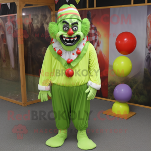 Lime Green Evil Clown...