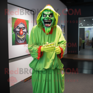 Lime Green Evil Clown...