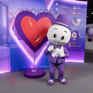 Purple Arrow Of Love maskot...