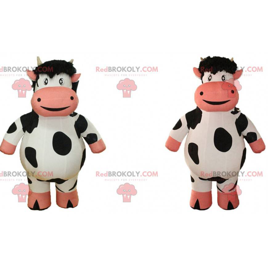 2 mascotas de vaca inflables, trajes de granja - Redbrokoly.com 2 mascotas de vaca inflables, trajes de granja - Redbrokoly.com