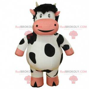 Mascota de vaca inflable, disfraz de vaca gigante -