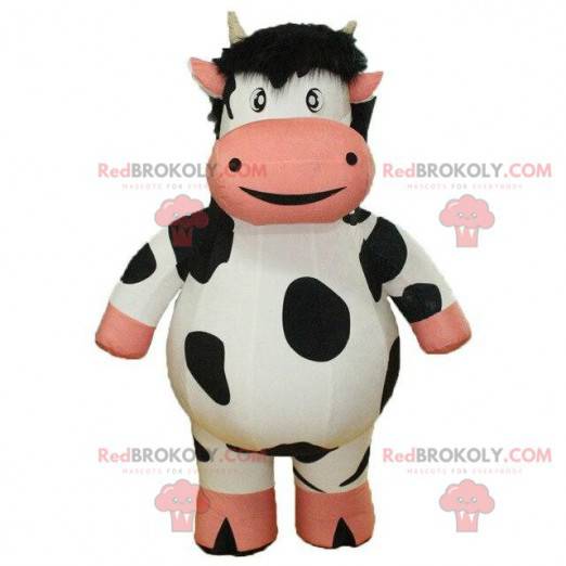 Oppustelig ko maskot, kæmpe ko kostume - Redbrokoly.com