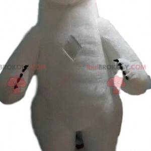 Mascotte d'ours blanc gonflable, costume ours polaire géant -