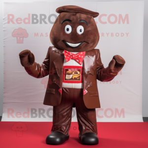 Red Chocolate Bars maskot...