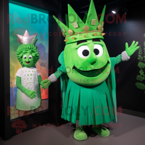 Green Queen mascotte...