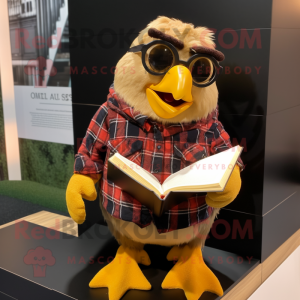 Goldene Amsel Maskottchen...