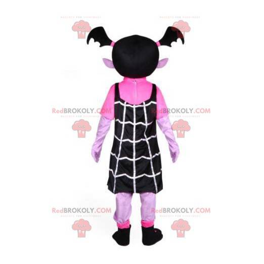 Vampir Maskottchen, Gothic Girl Kostüm, Halloween Kostüm -
