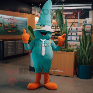 Teal Carrot mascotte...