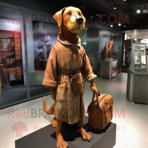 Rust Dog mascotte kostuum...